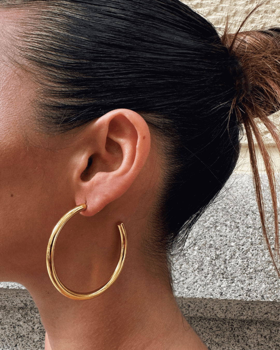 heylove PENDIENTES AROS MADAGASCAR - 50MM