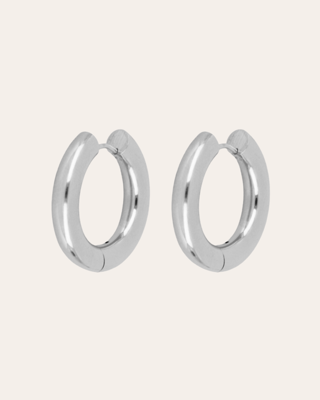 heylove PENDIENTES AROS USUAL ACERO