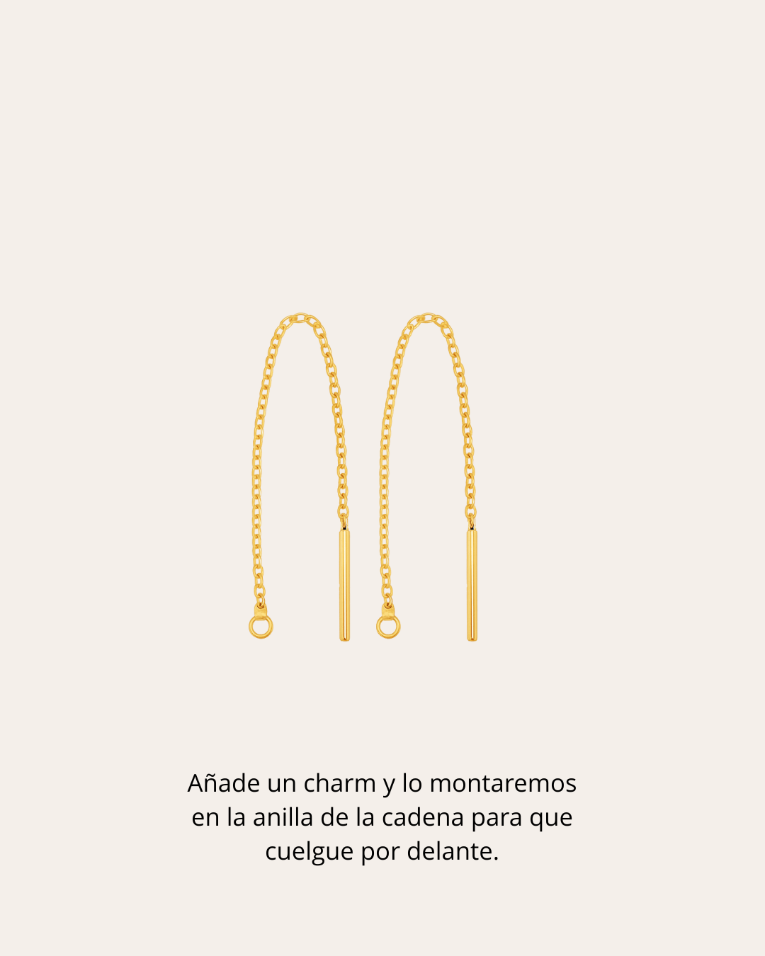 heylove PENDIENTES CADENA PARA BASE DE PENDIENTE