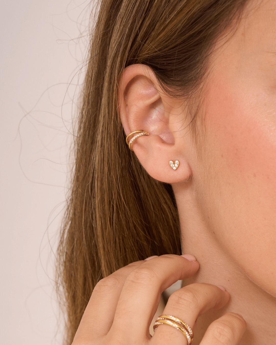heylove PENDIENTES PENDIENTE VALENTINE'S CZ