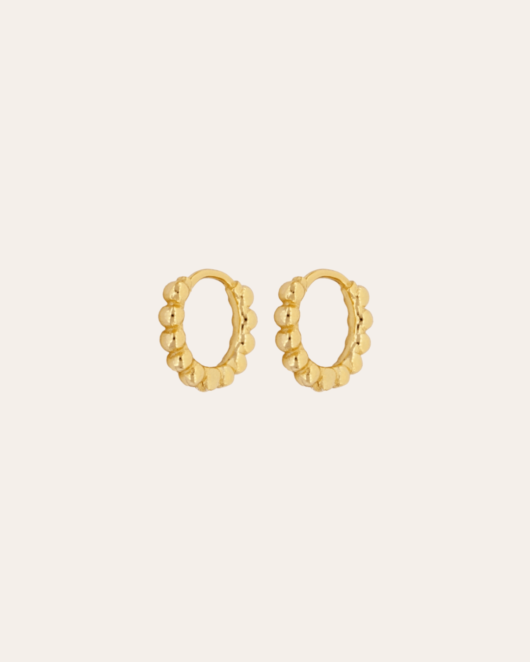 PENDIENTESheylovePENDIENTES MINI BALLS HOOPS 12 13 Y 14 MM | HEYLOVE