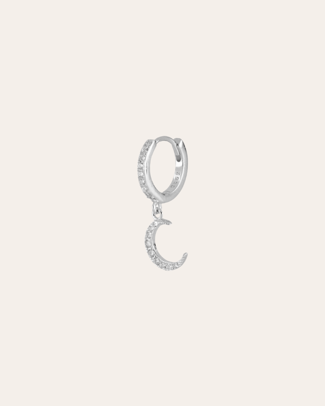 heylove PENDIENTES PENDIENTES BIG COSMIC MOON HOOPS