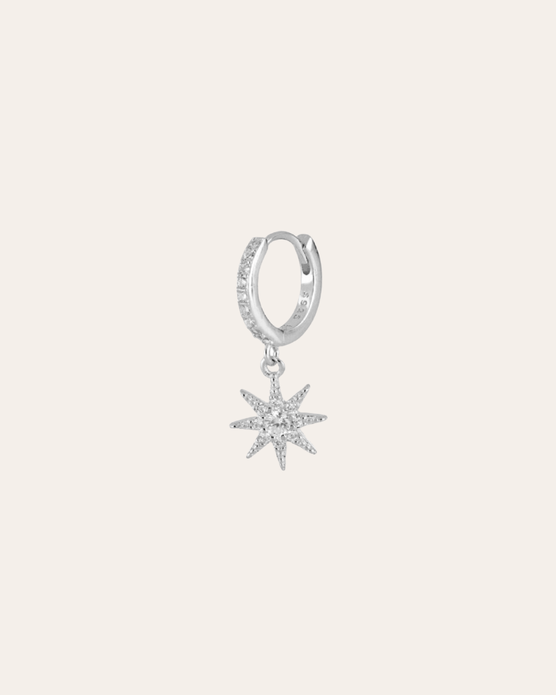 heylove PENDIENTES PENDIENTES BIG COSMIC STAR HOOPS