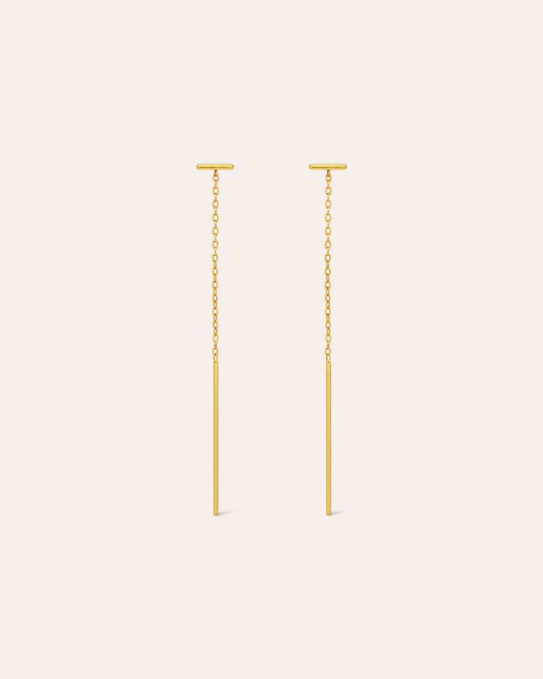 heylove PENDIENTES PENDIENTES CADENA STICK