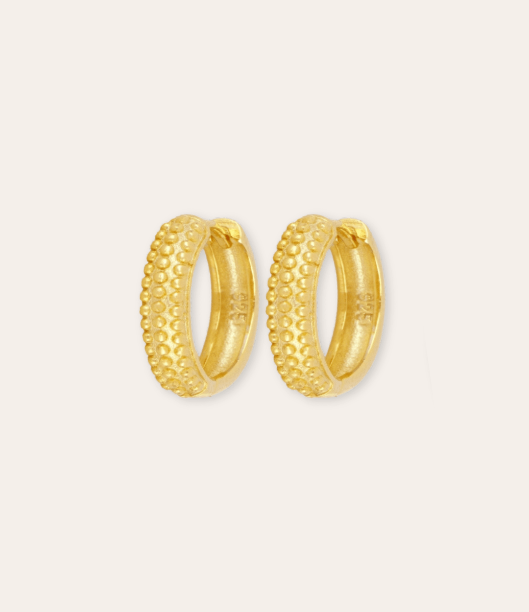 heylove PENDIENTES PENDIENTES DOTS HOOPS