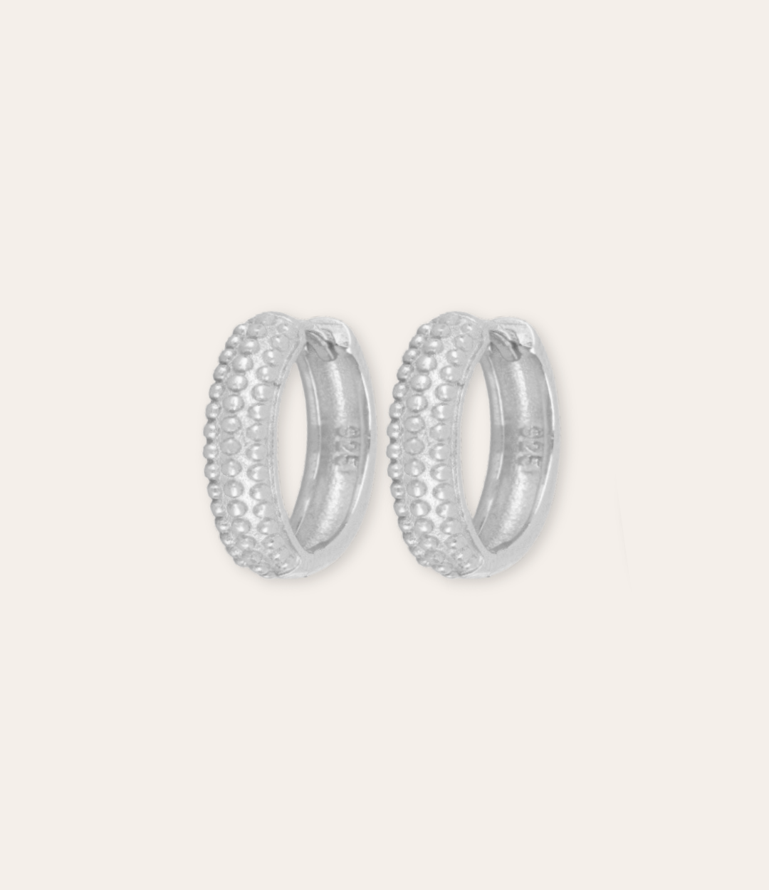 heylove PENDIENTES PENDIENTES DOTS HOOPS