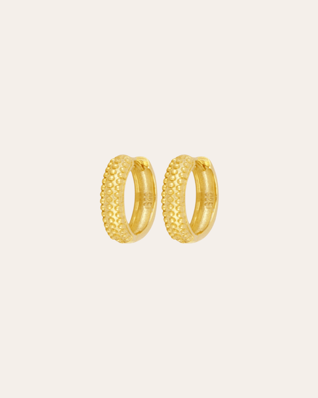 heylove PENDIENTES PENDIENTES DOTS HOOPS