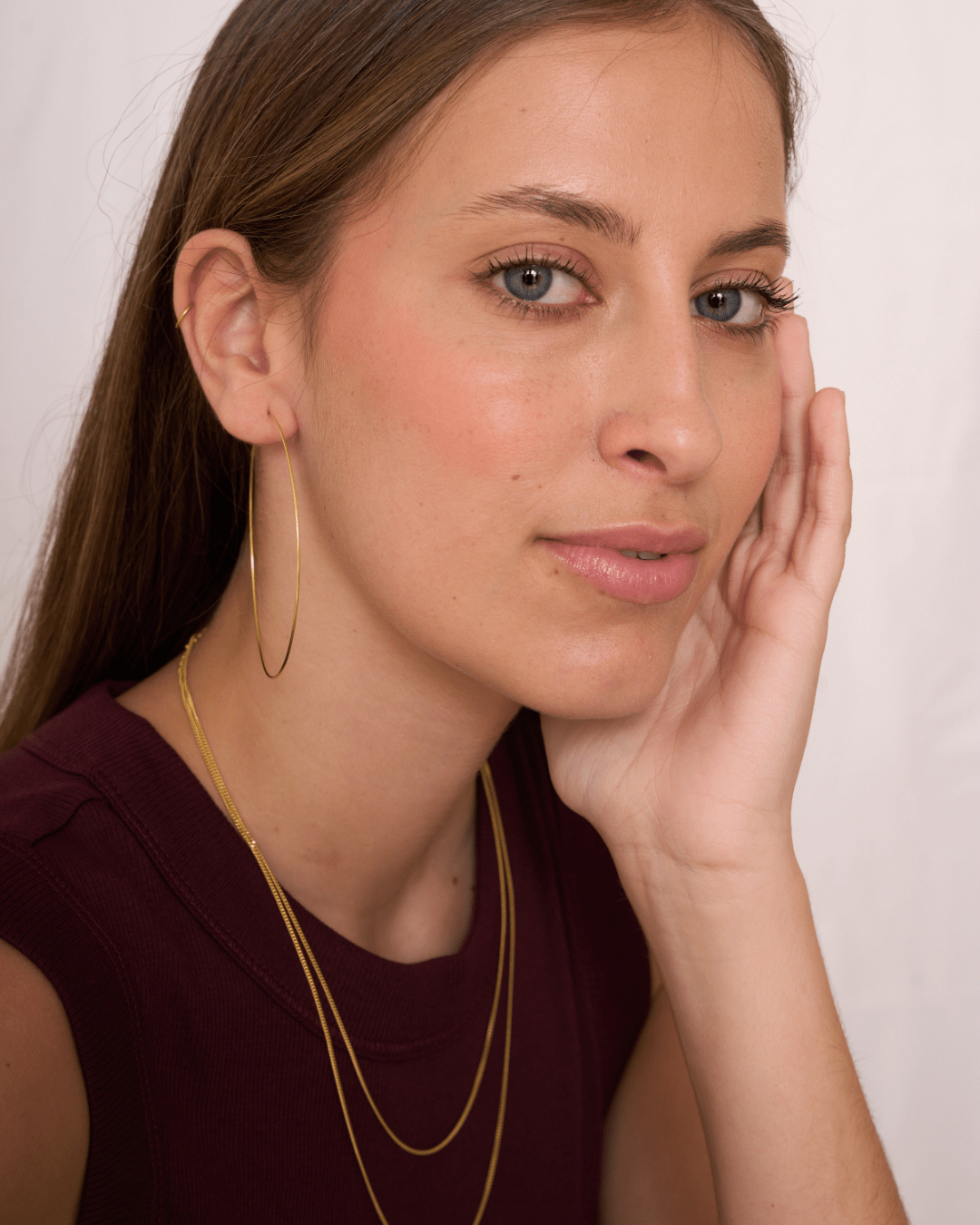 heylove PENDIENTES PENDIENTES HAILEY HOOPS