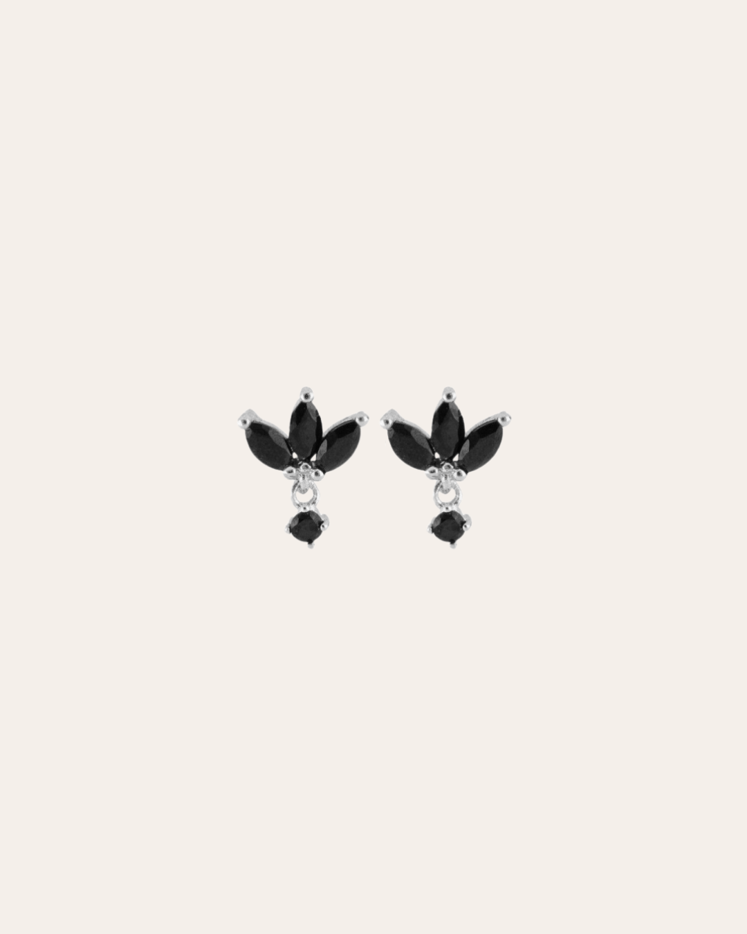 heylove PENDIENTES PENDIENTES HALF FLOWER DROP
