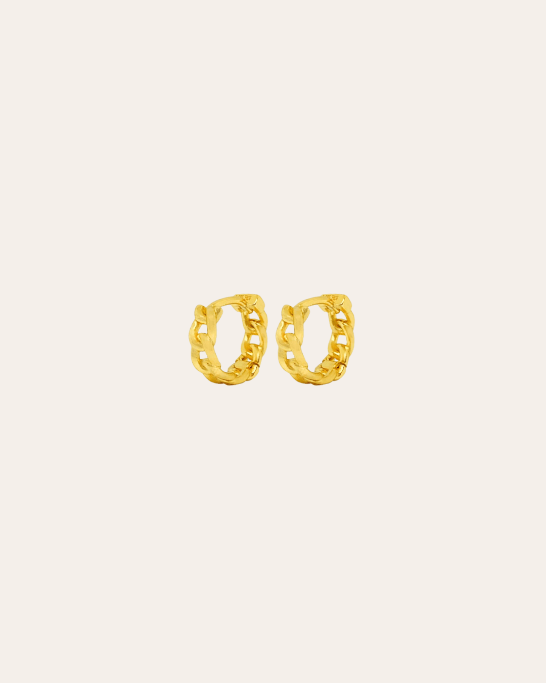 heylove PENDIENTES PENDIENTES MINI CHAIN HOOPS