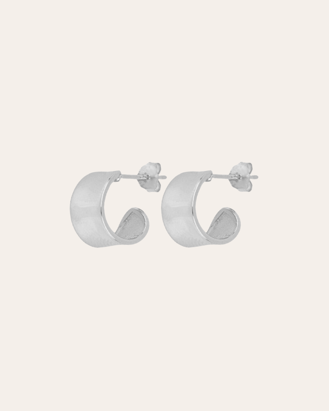 heylove PENDIENTES PENDIENTES MINI FLAT HOOPS