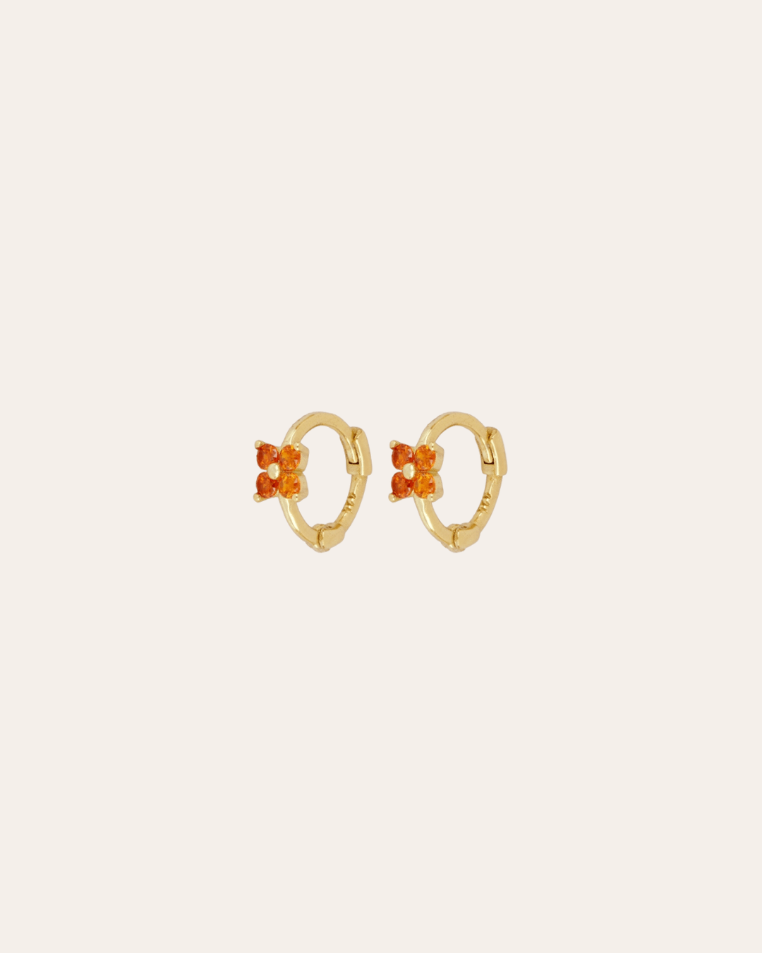heylove PENDIENTES PENDIENTES MINI HOOPS SQUARE CZ
