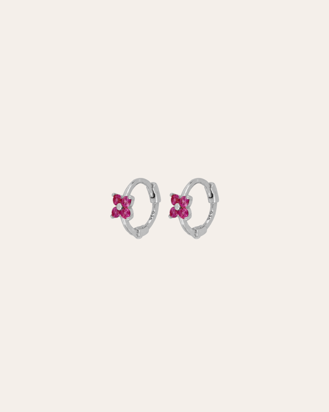 heylove PENDIENTES PENDIENTES MINI HOOPS SQUARE CZ