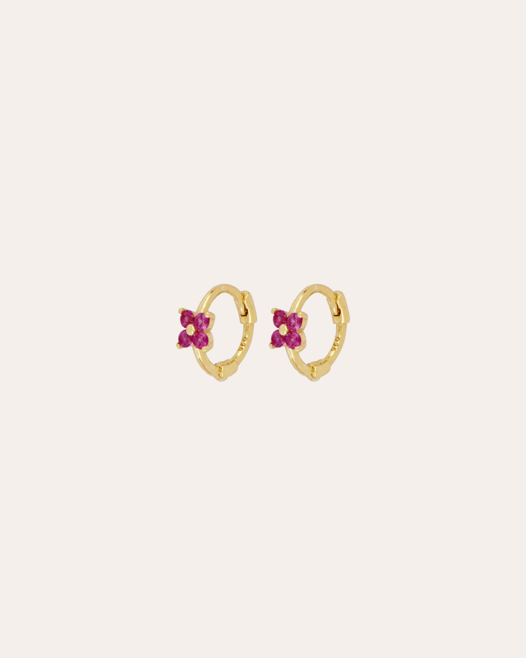 heylove PENDIENTES PENDIENTES MINI HOOPS SQUARE CZ