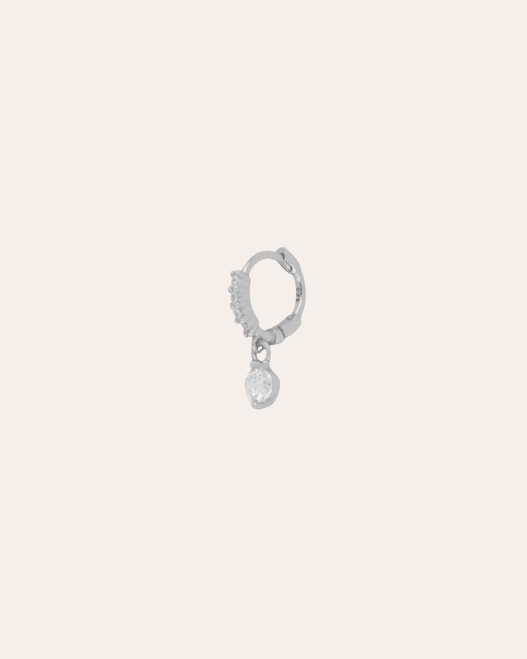 heylove PENDIENTES PENDIENTES ONE MINI CZ HOOPS
