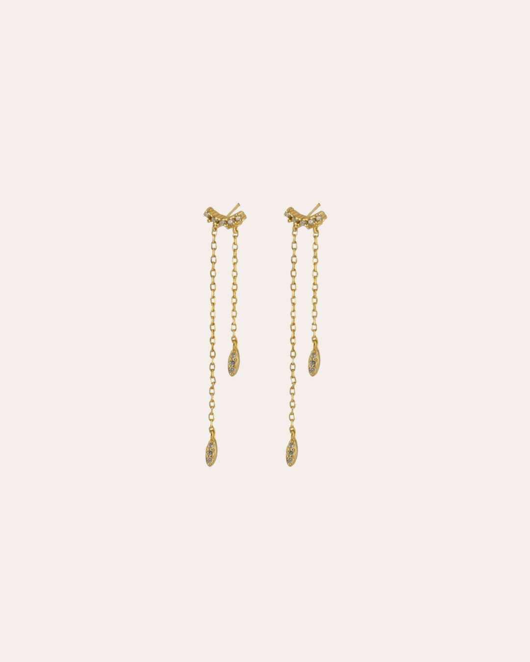 heylove PENDIENTES PENDIENTES OVAL CHAIN
