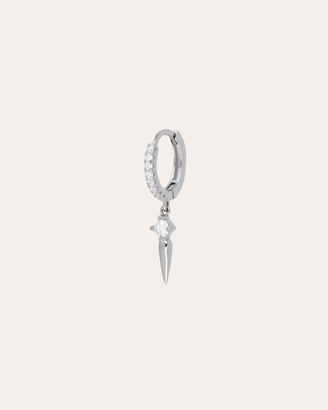 heylove PENDIENTES PENDIENTES PEAK CZ HOOPS