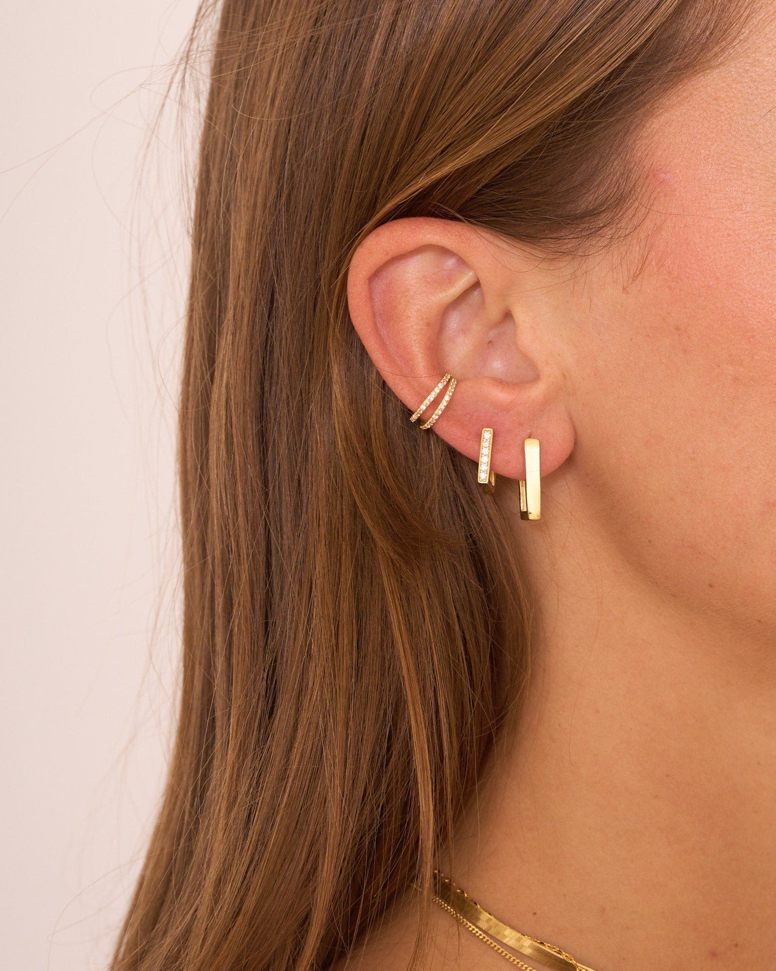 heylove PENDIENTES PENDIENTES RECTANGLE BOLD