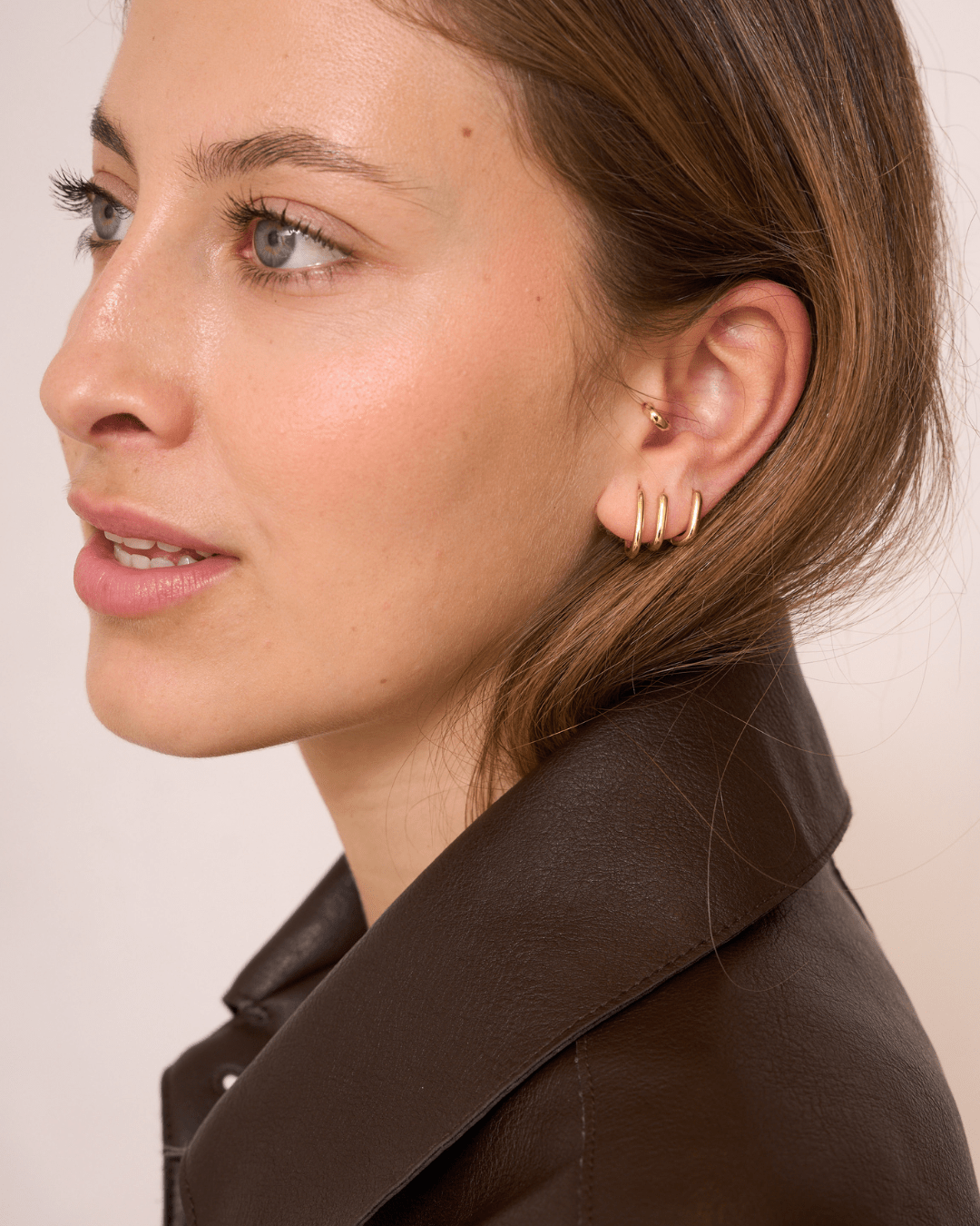 heylove PENDIENTES PENDIENTES RECTANGLE HOOPS 13/15 MM