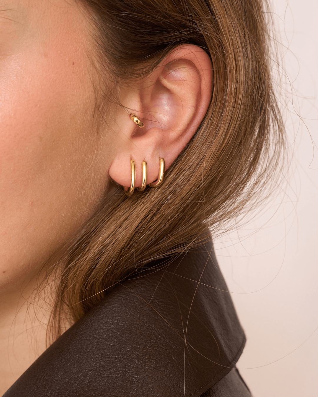 heylove PENDIENTES PENDIENTES RECTANGLE HOOPS 13/15 MM