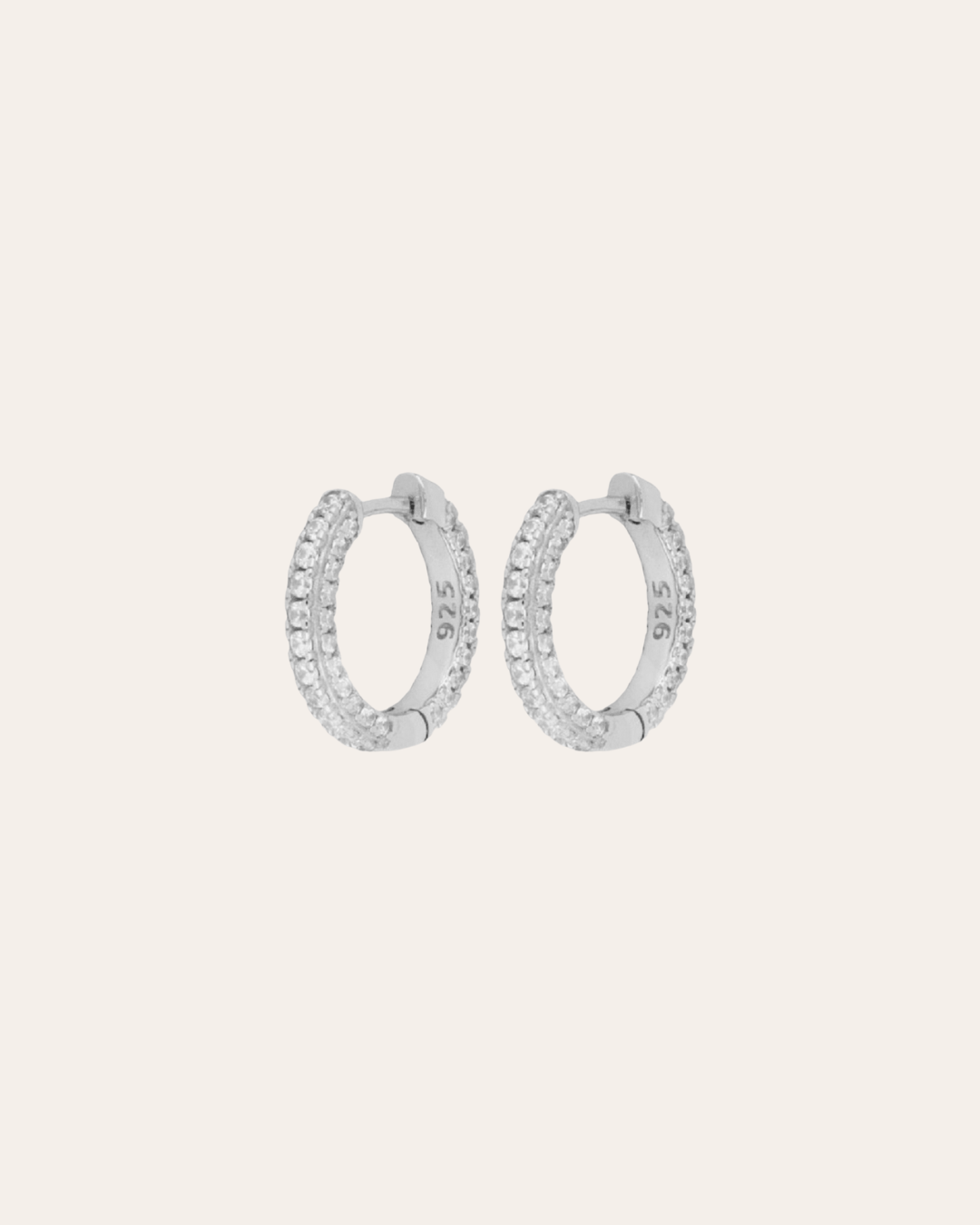 heylove PENDIENTES PENDIENTES REVE HOOPS CZ
