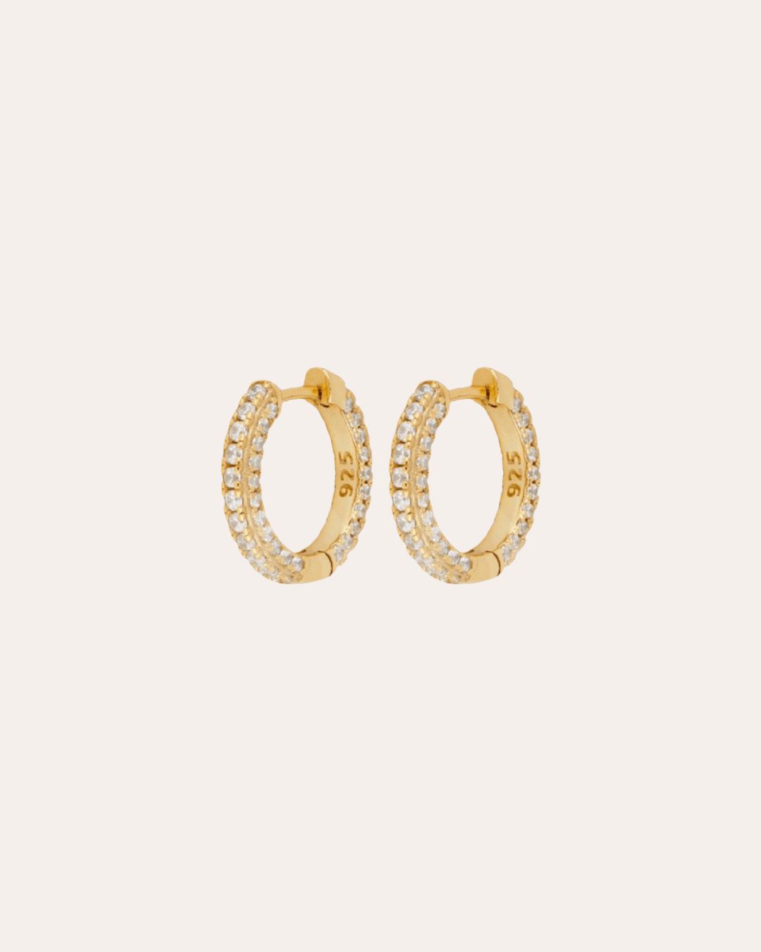 heylove PENDIENTES PENDIENTES REVE HOOPS CZ