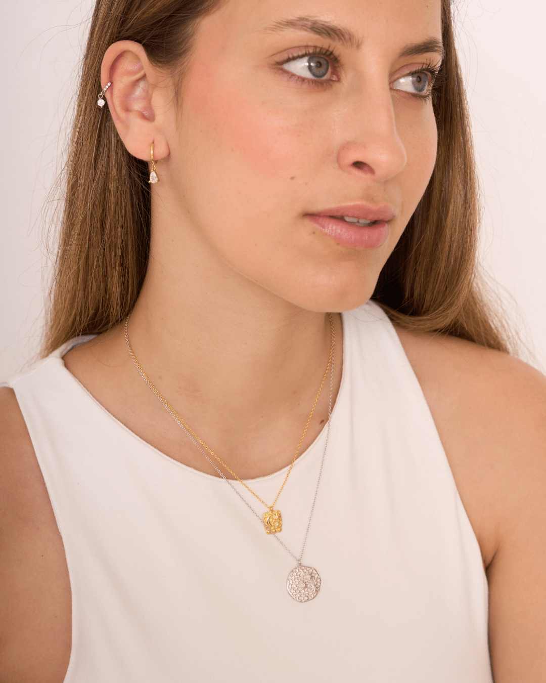 heylove PENDIENTES PENDIENTES ROMA HOOPS