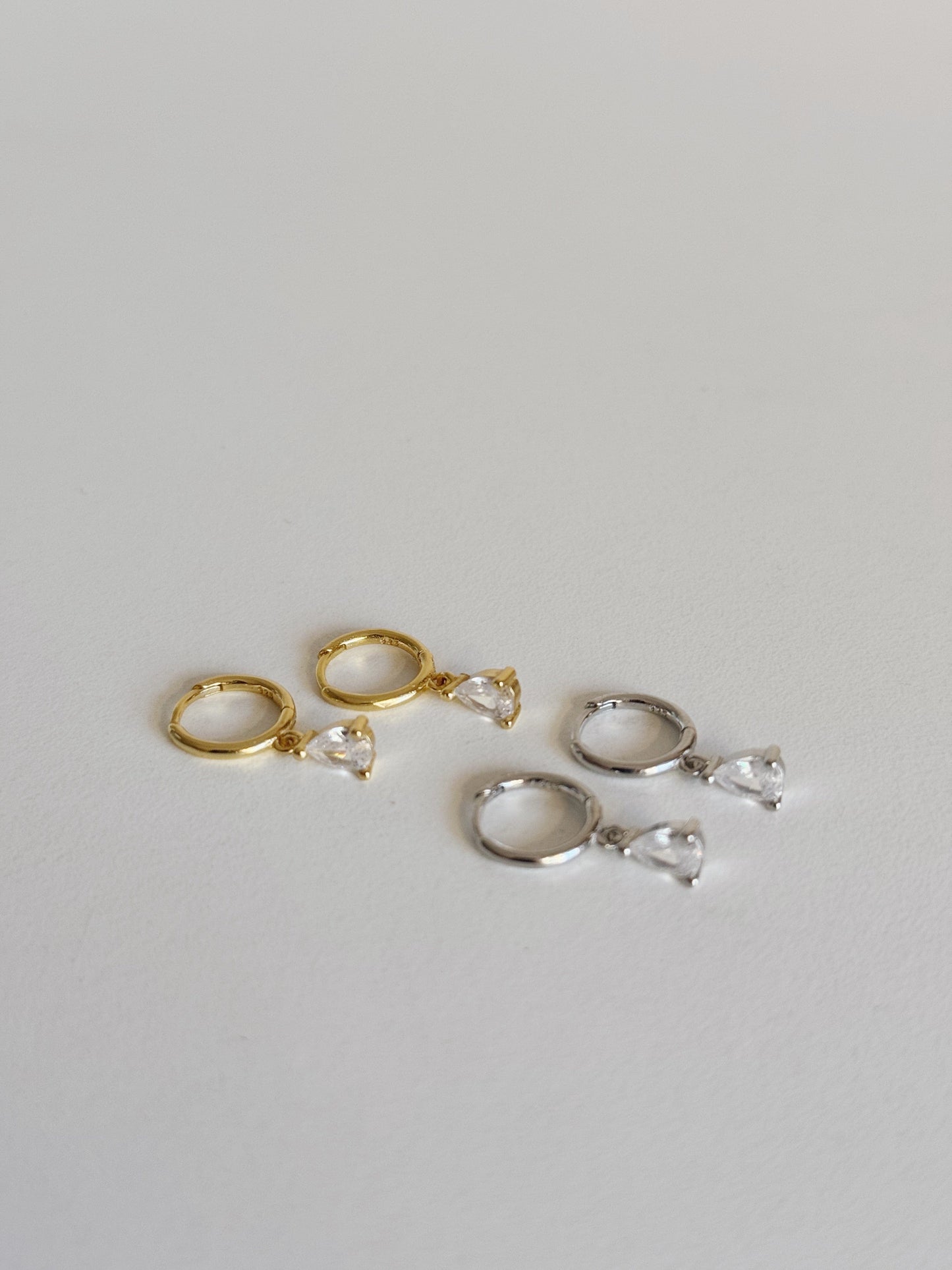 heylove PENDIENTES PENDIENTES ROMA WHITE