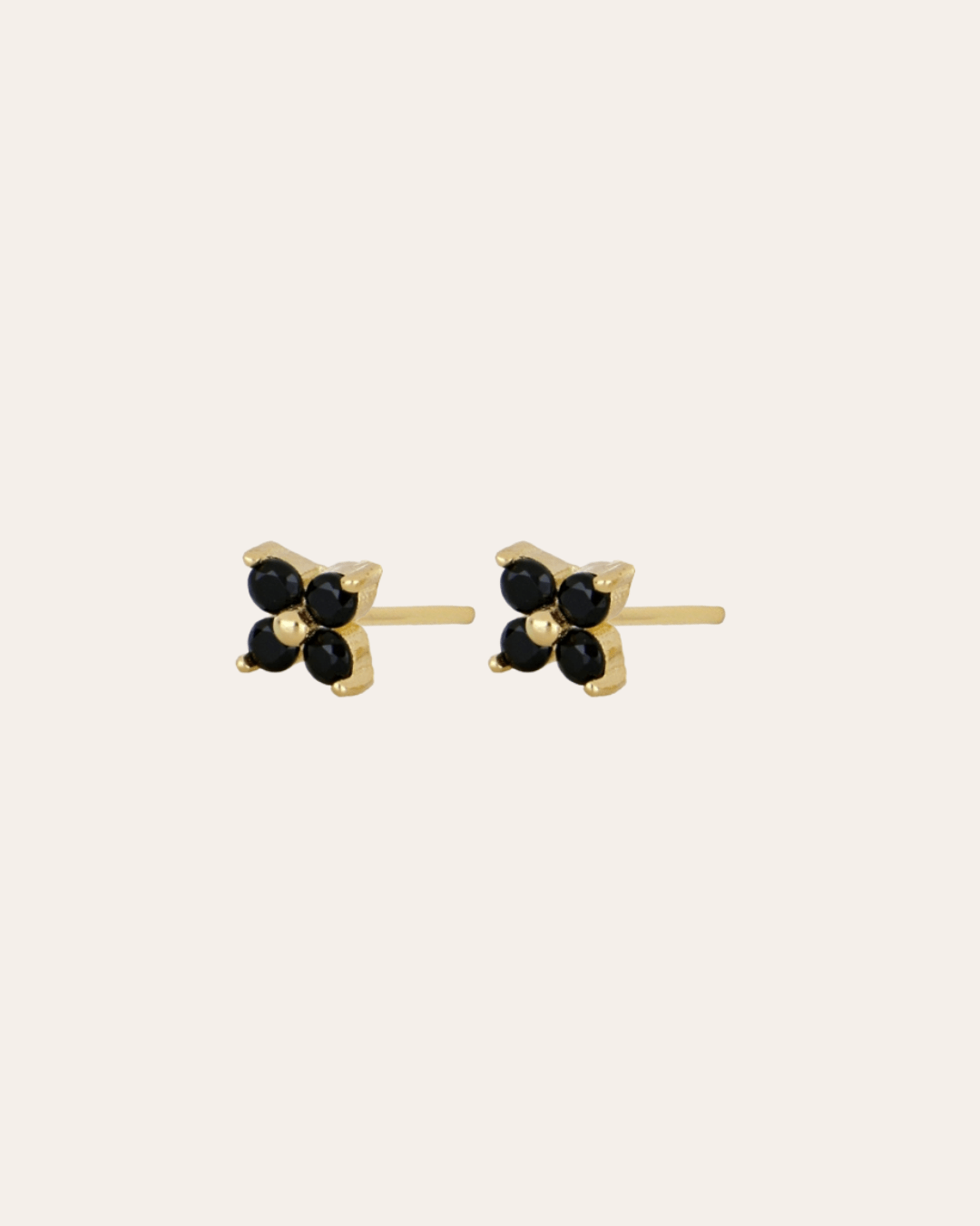 heylove PENDIENTES PENDIENTES SQUARE CZ BLACK