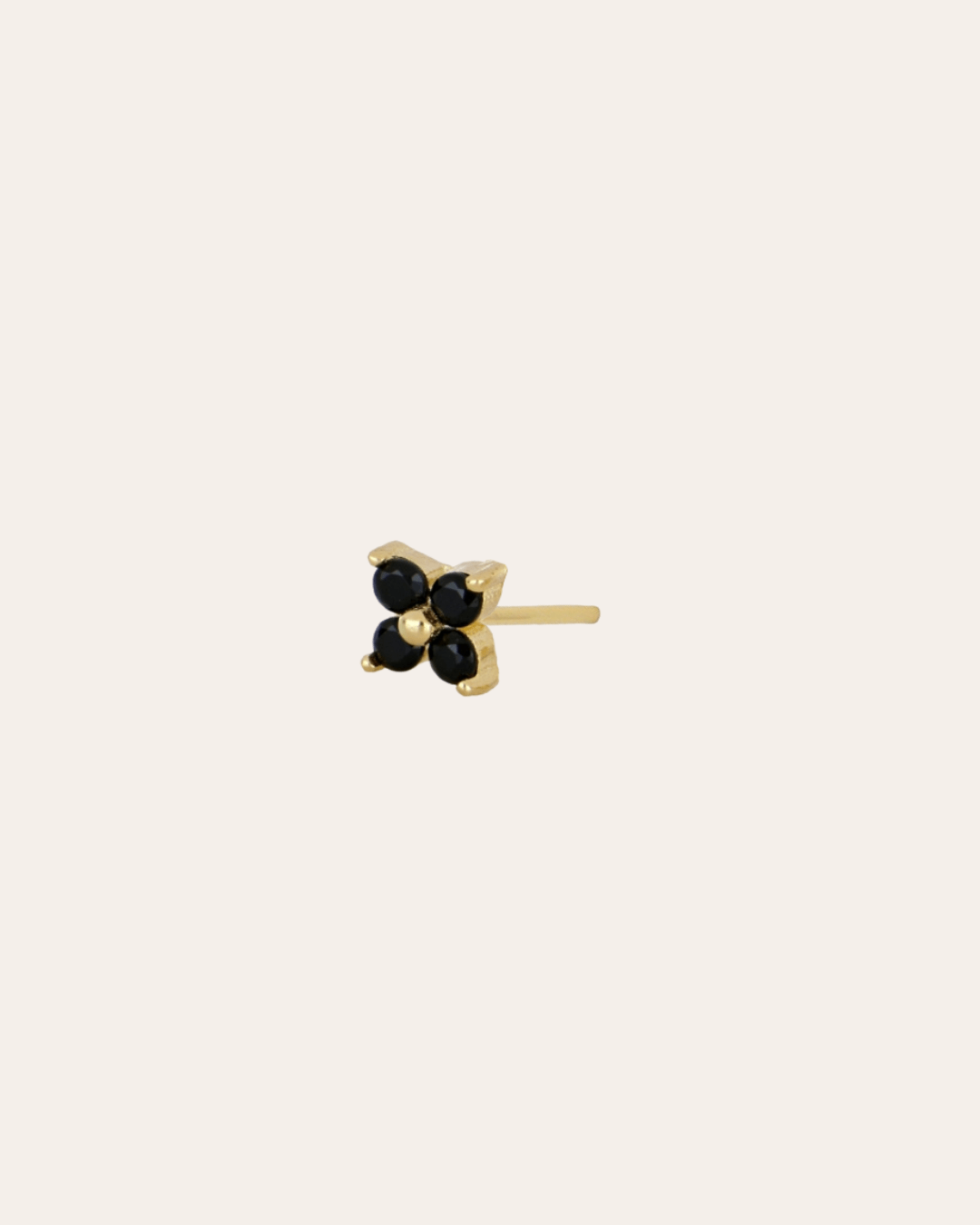 heylove PENDIENTES PENDIENTES SQUARE CZ BLACK