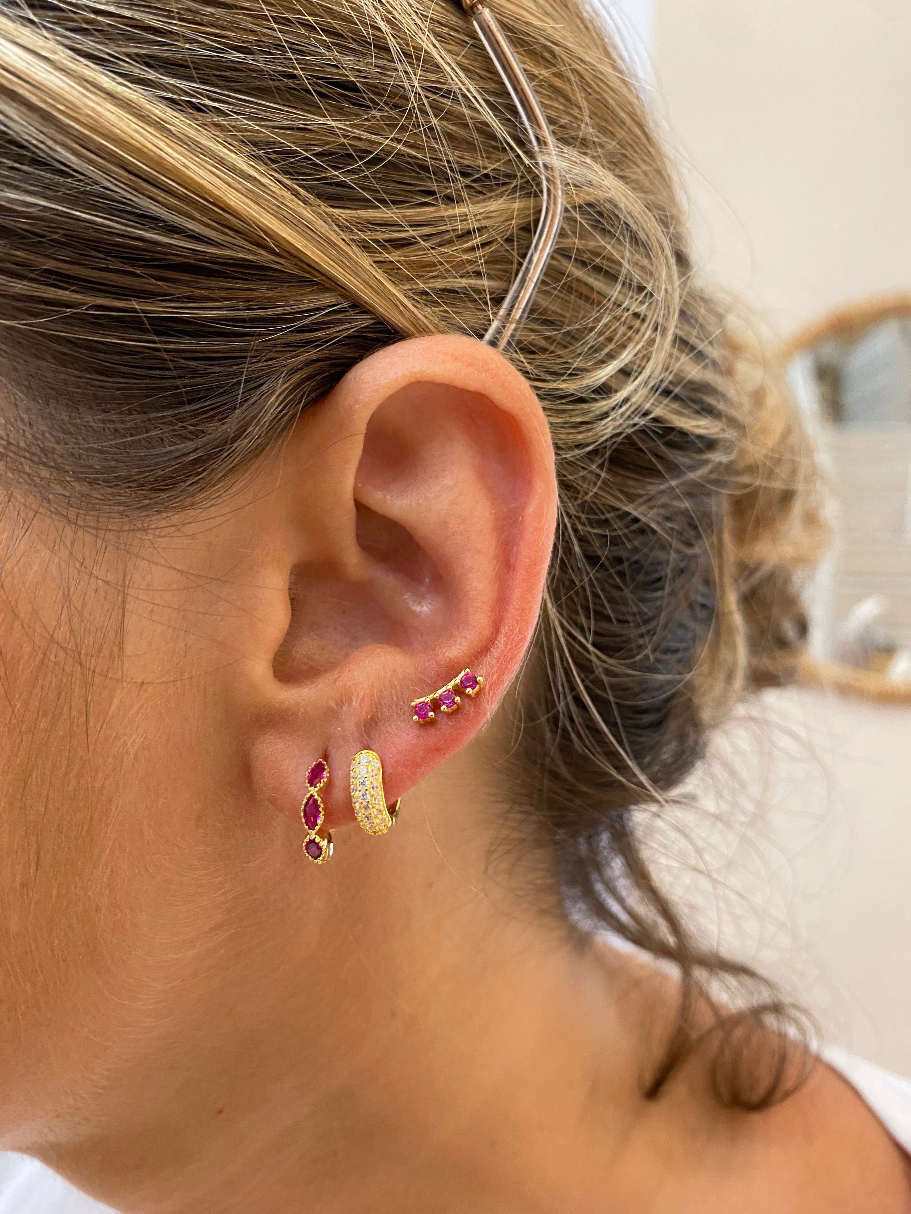 heylove Pendientes PENDIENTES TINY REVE HOOPS