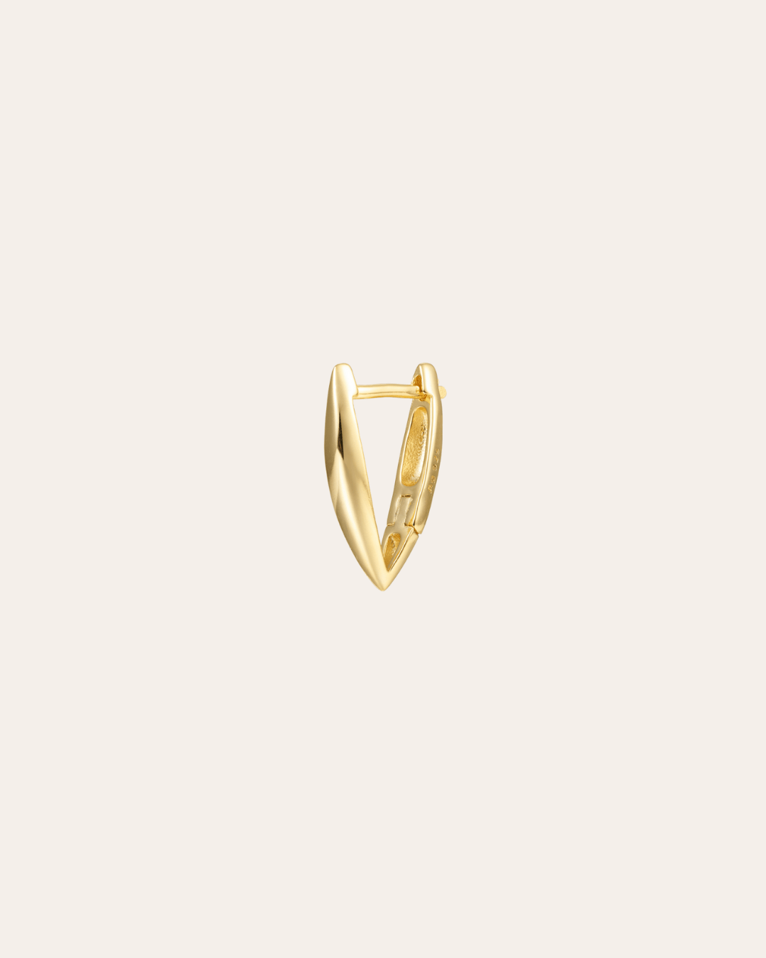 heylove PENDIENTES PENDIENTES TRIANGLE HOOPS 14/16/20 MM