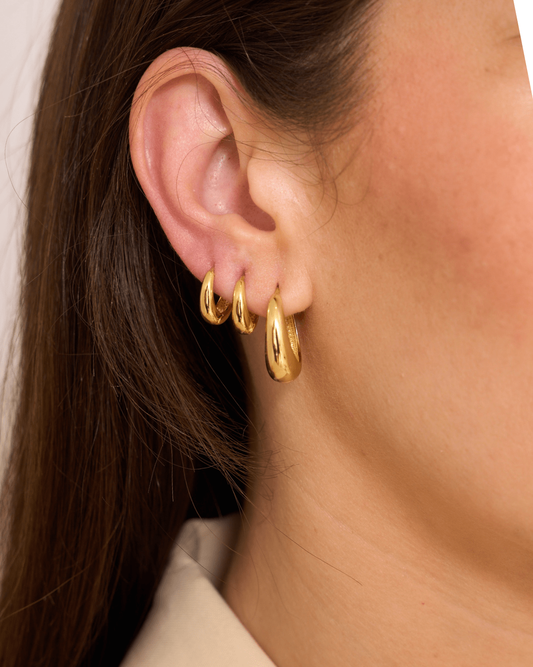 heylove PENDIENTES PENDIENTES WILD HOOPS 20 MM