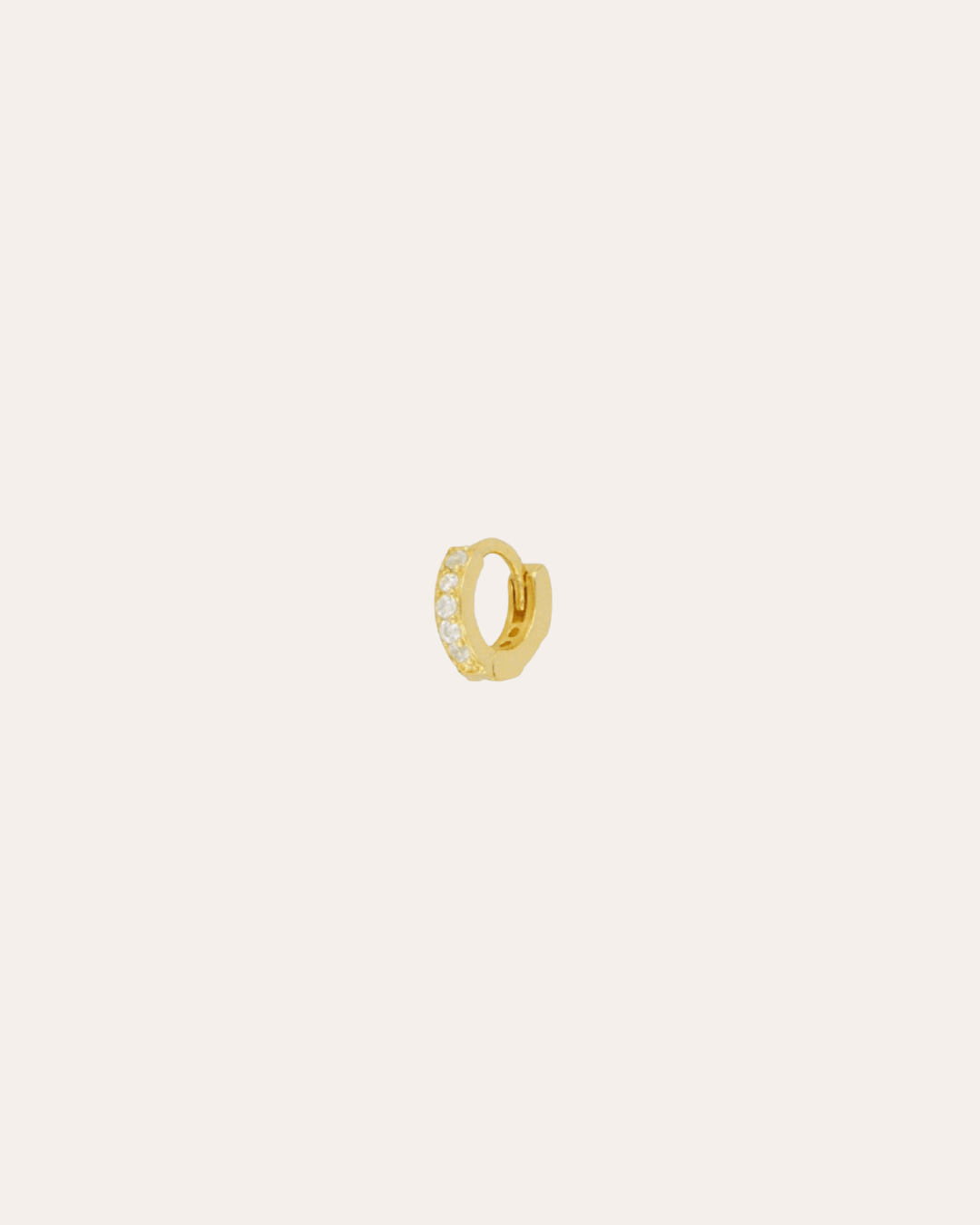 PIERCINGheylovePendientes extra mini cz hoops 8mm | heylove