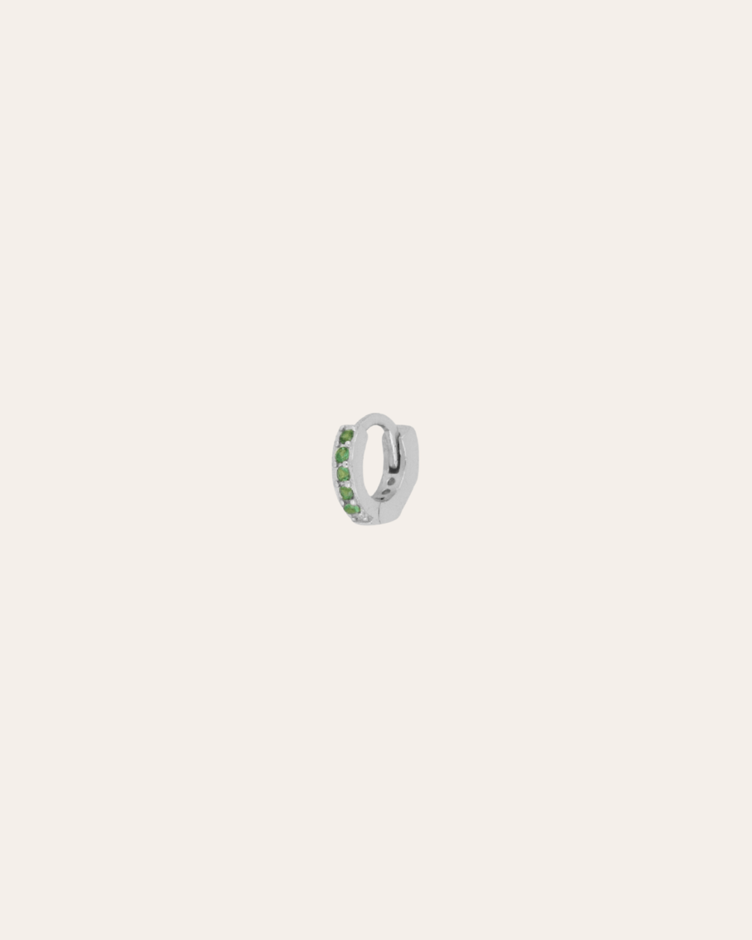 PIERCINGheylovePendientes extra mini cz hoops 8mm | heylove