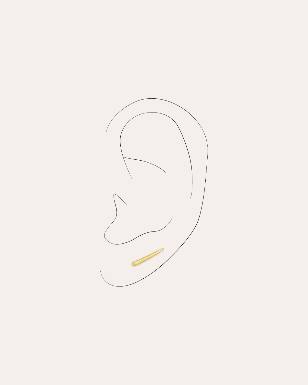 heylove PIERCING PENDIENTES LINE