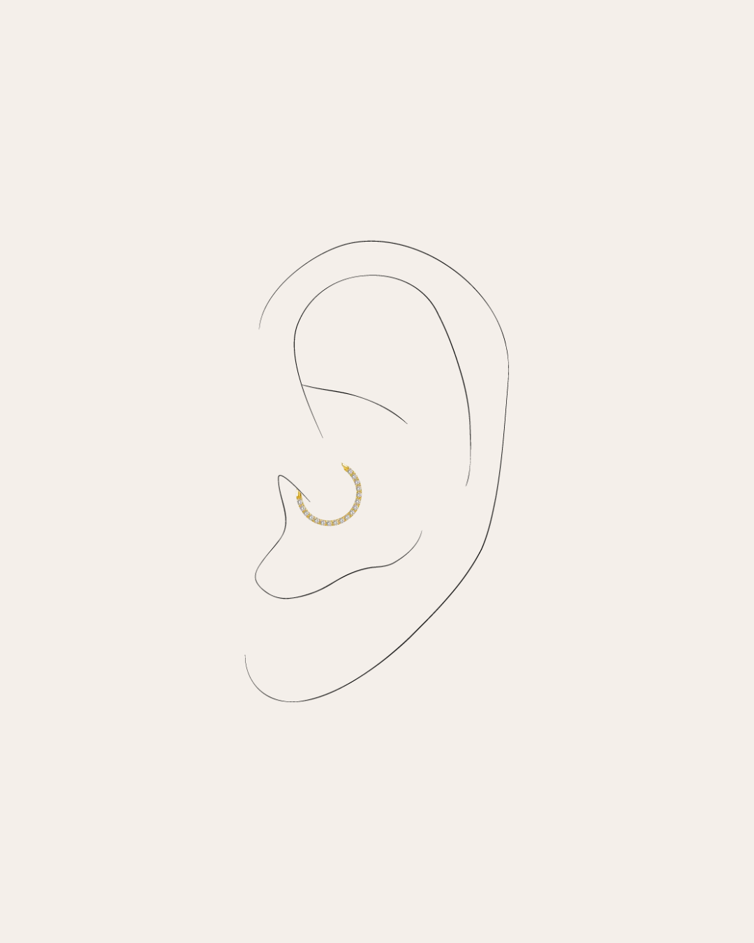 heylove PIERCING PIERCING RIVIERE