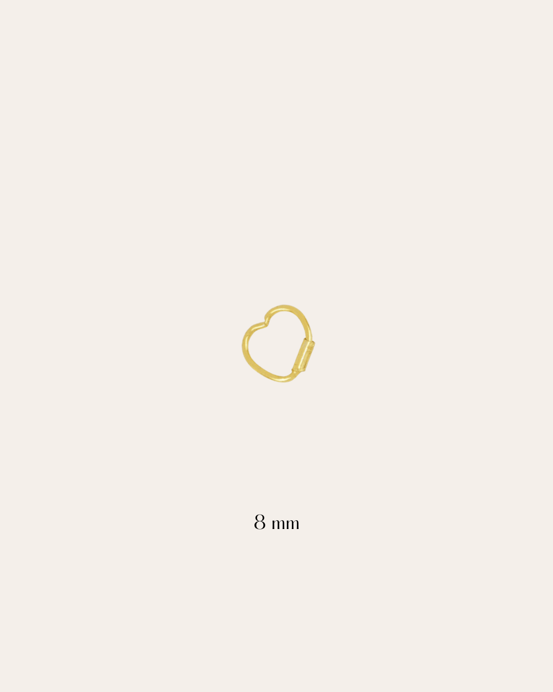 PIERCINGheylovePIERCING THIN CORAZON | HEYLOVE