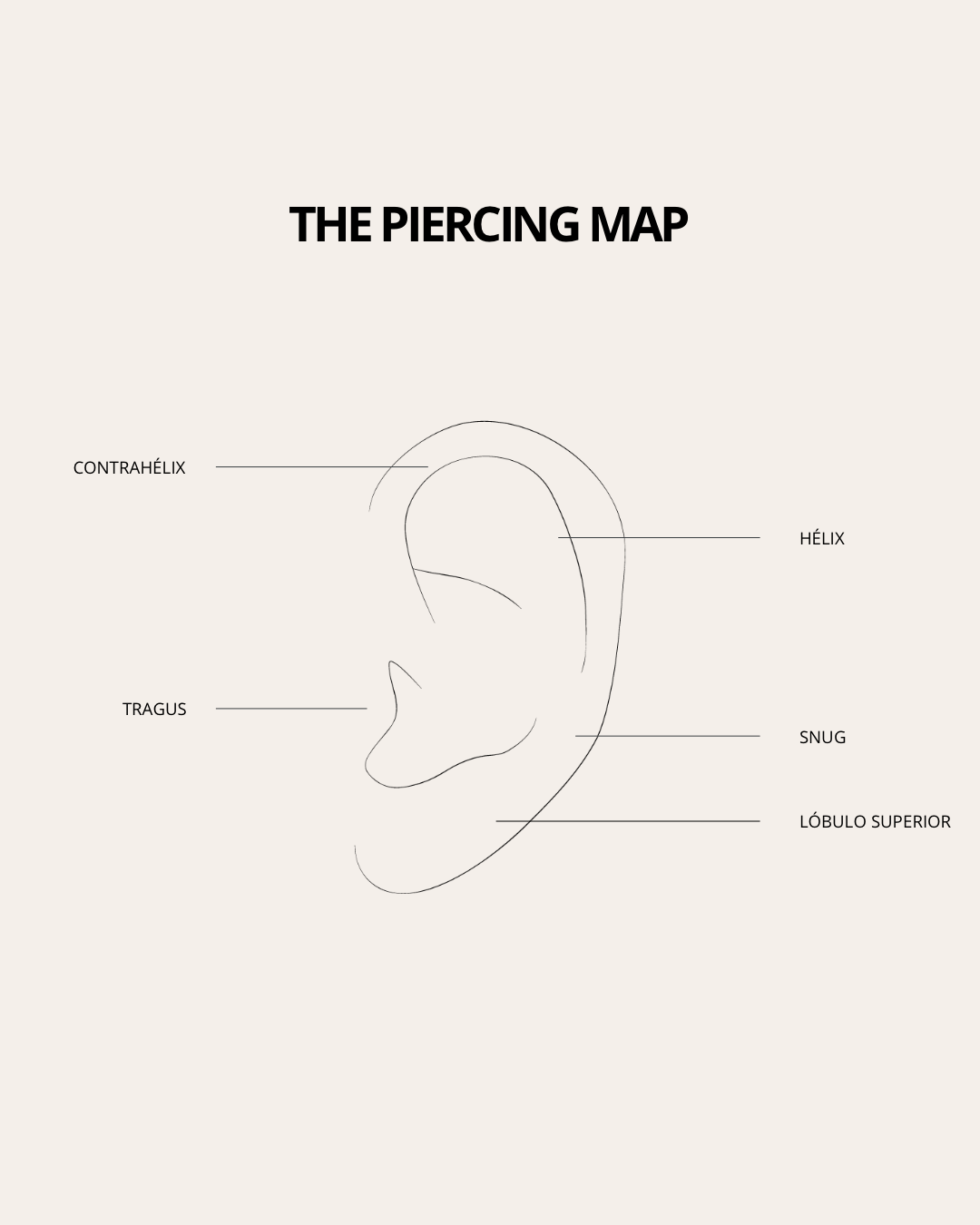 heylove PIERCING PIERCING TINY FEATHER