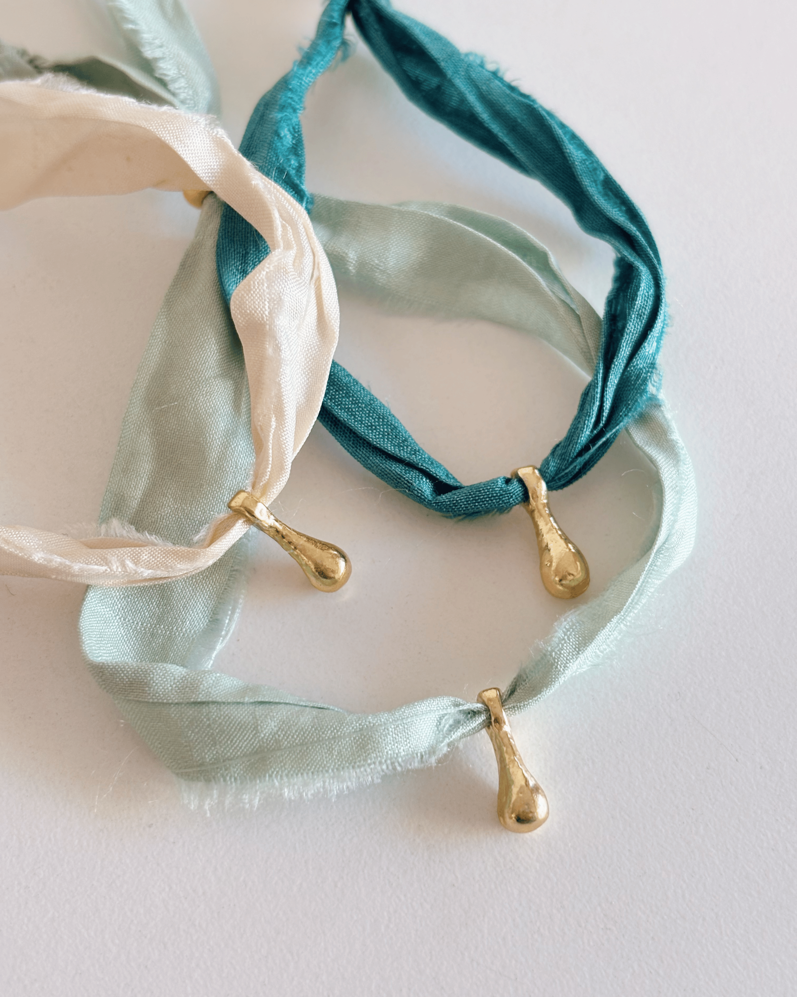 heylove PULSERAS PULSERA DE SEDA AJUSTABLE