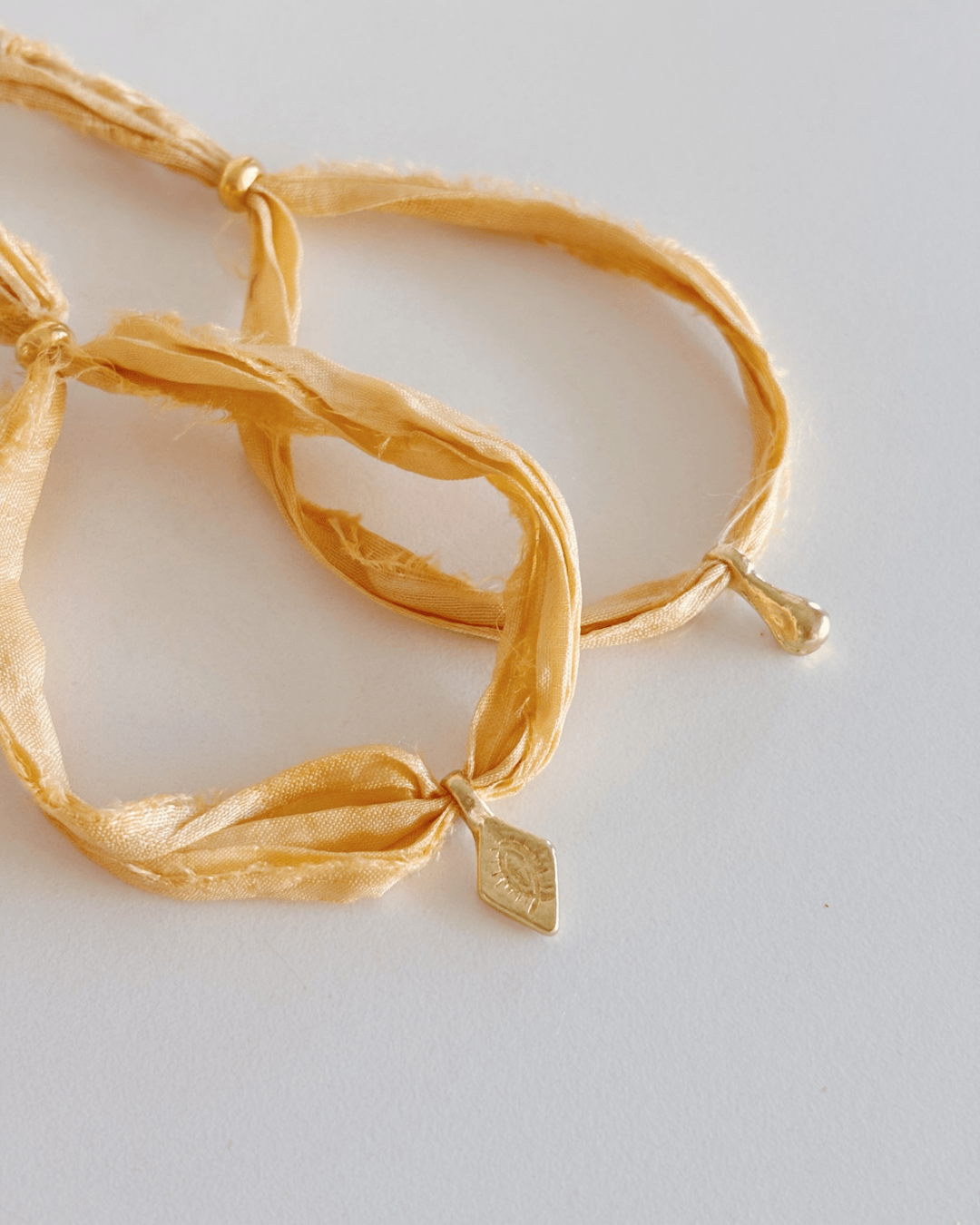 heylove PULSERAS PULSERA DE SEDA AJUSTABLE