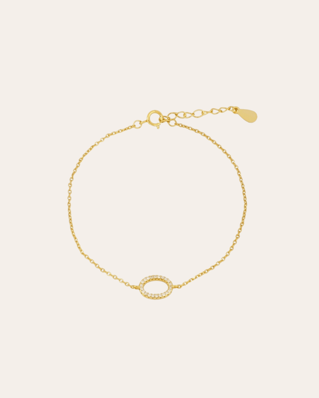heylove PULSERAS PULSERA LITTLE OVAL CZ
