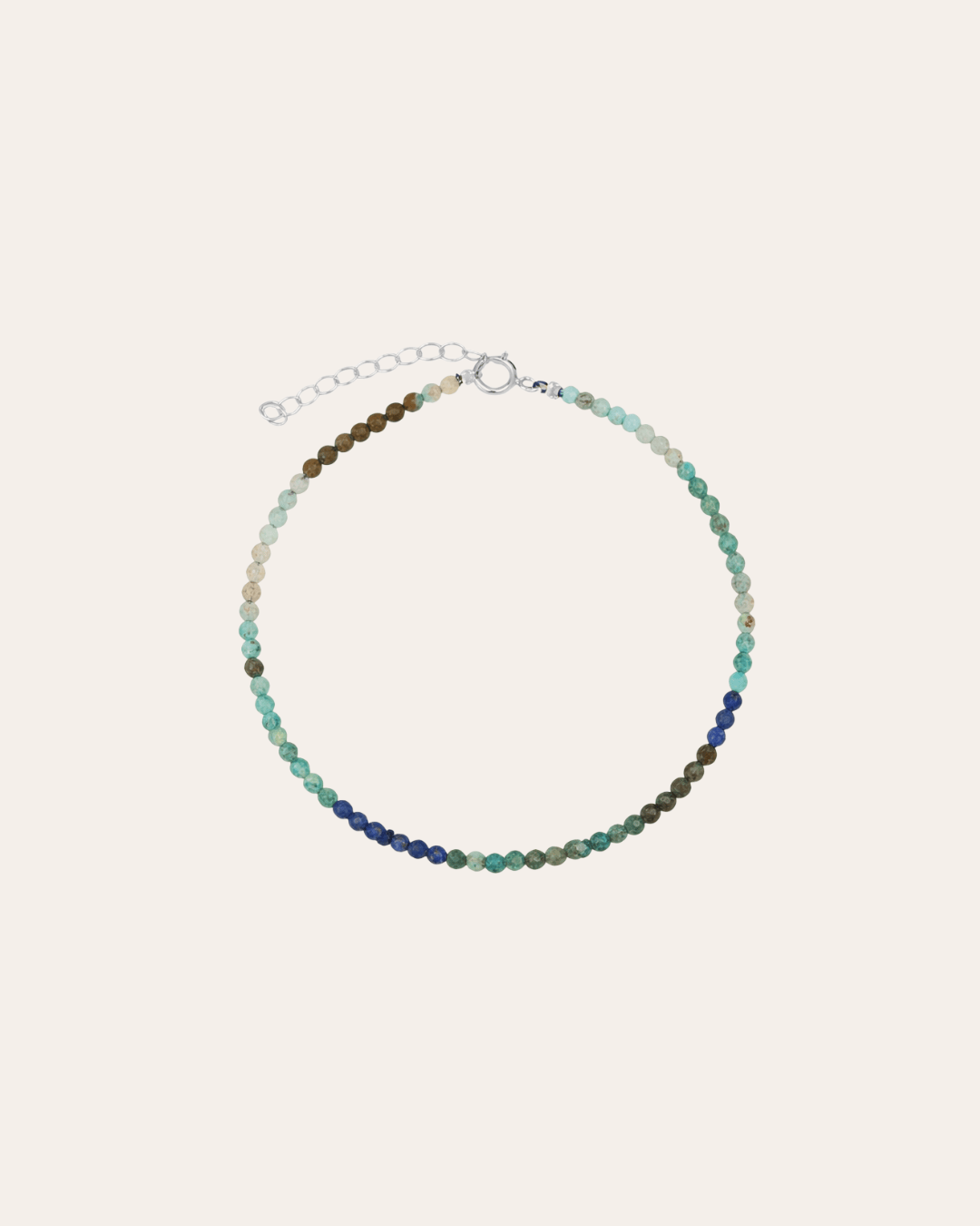 heylove PULSERAS PULSERA MINERAL CRISOCOLA & LAPISLAZULI 2.2 MM