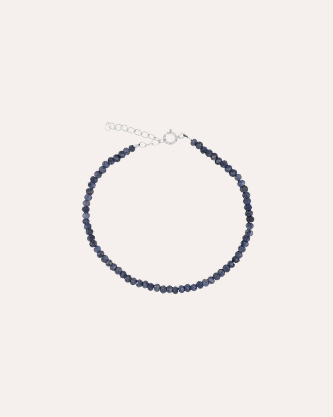 heylove PULSERAS PULSERA MINERAL ZAFIRO 2 MM