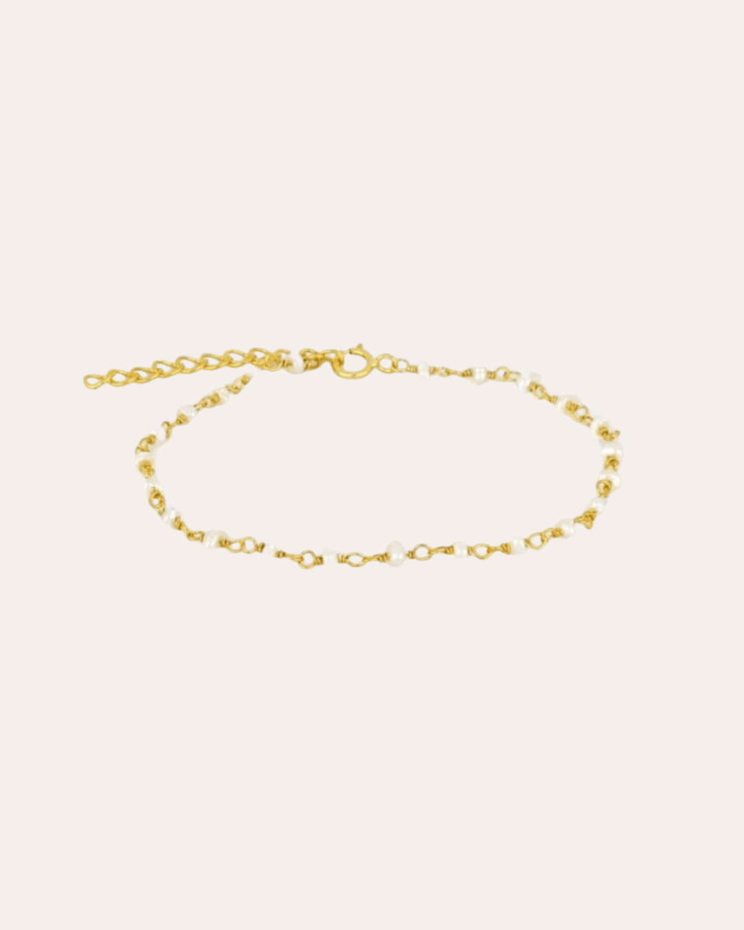heylove PULSERAS PULSERA ROSARIO PERLA