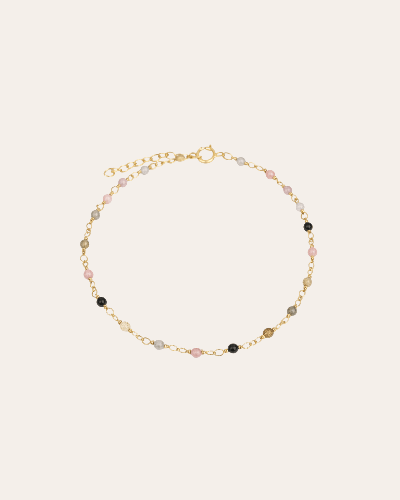 heylove Pulseras PULSERA ROSARIO TURMALINA