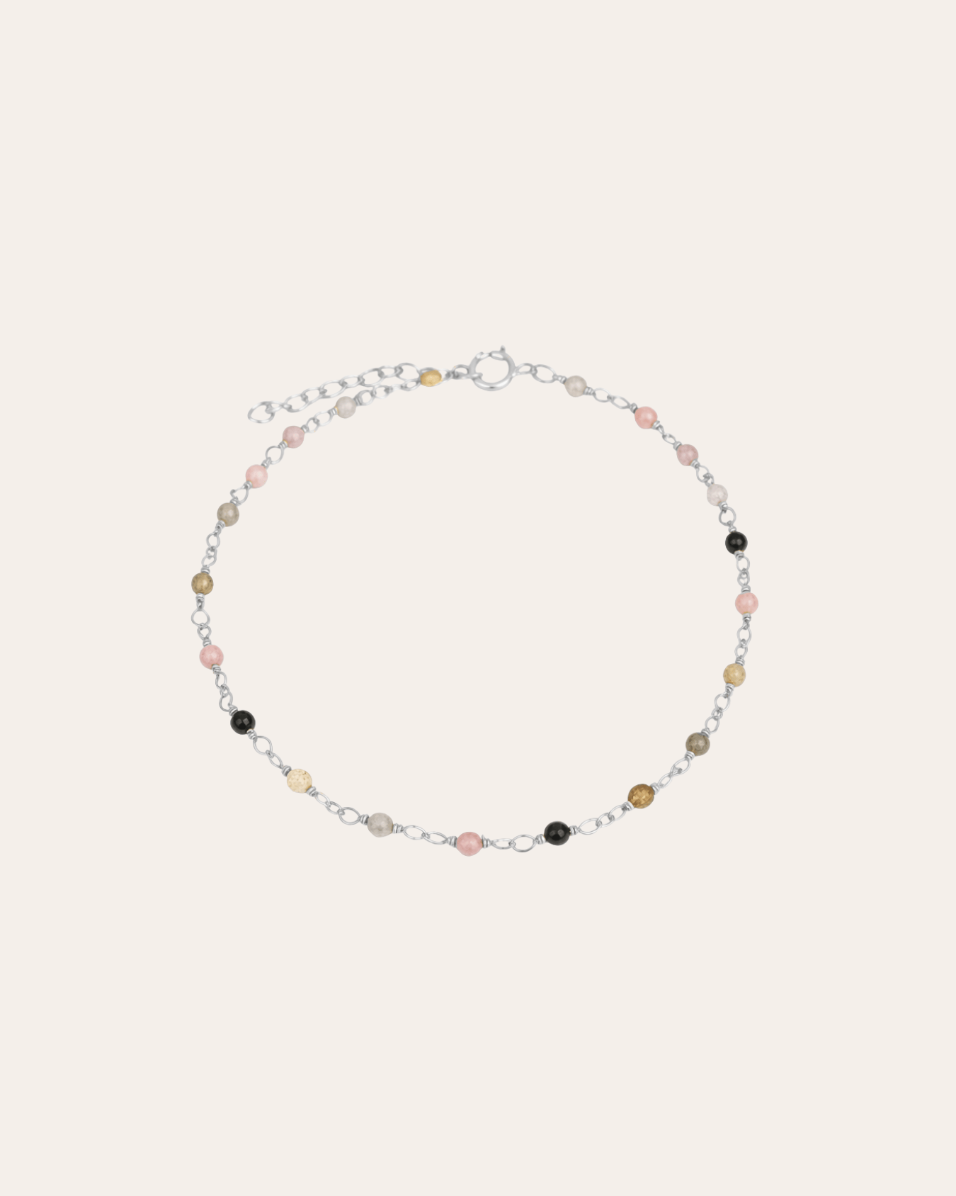heylove Pulseras PULSERA ROSARIO TURMALINA
