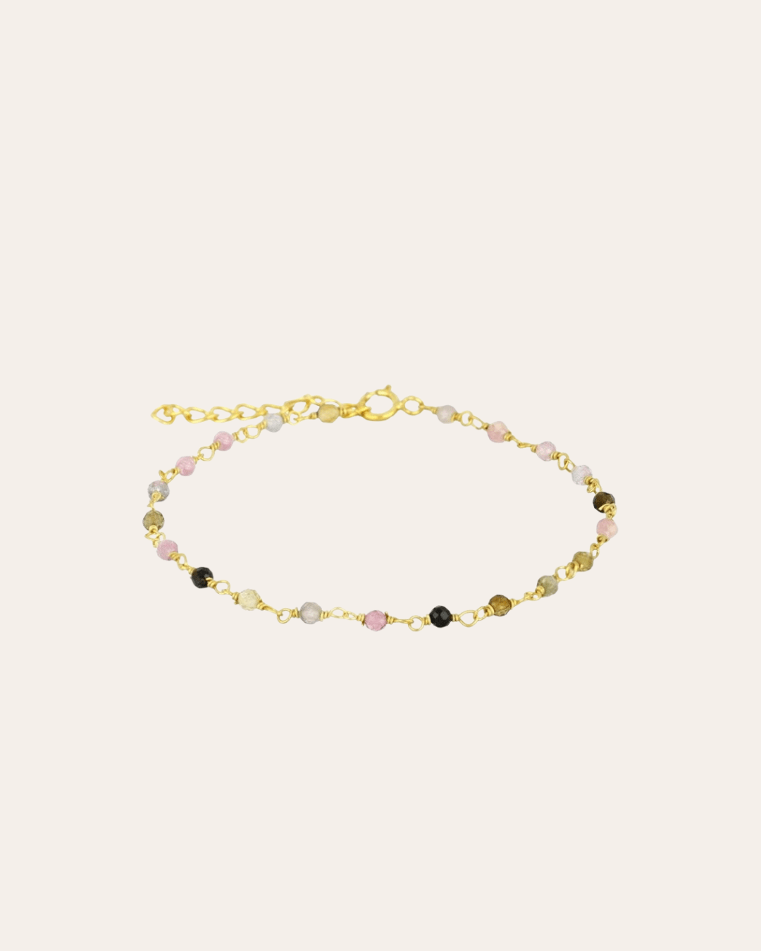 heylove PULSERAS PULSERA ROSARIO TURMALINA