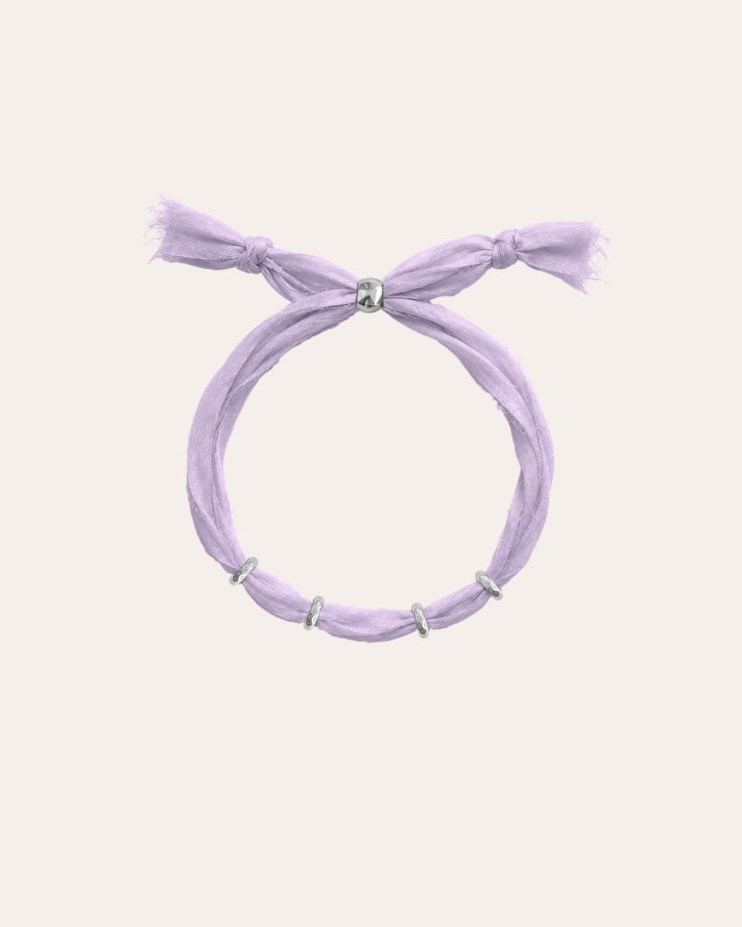 heylove PULSERAS PULSERA SEDA PARA PERSONALIZAR LAVANDA
