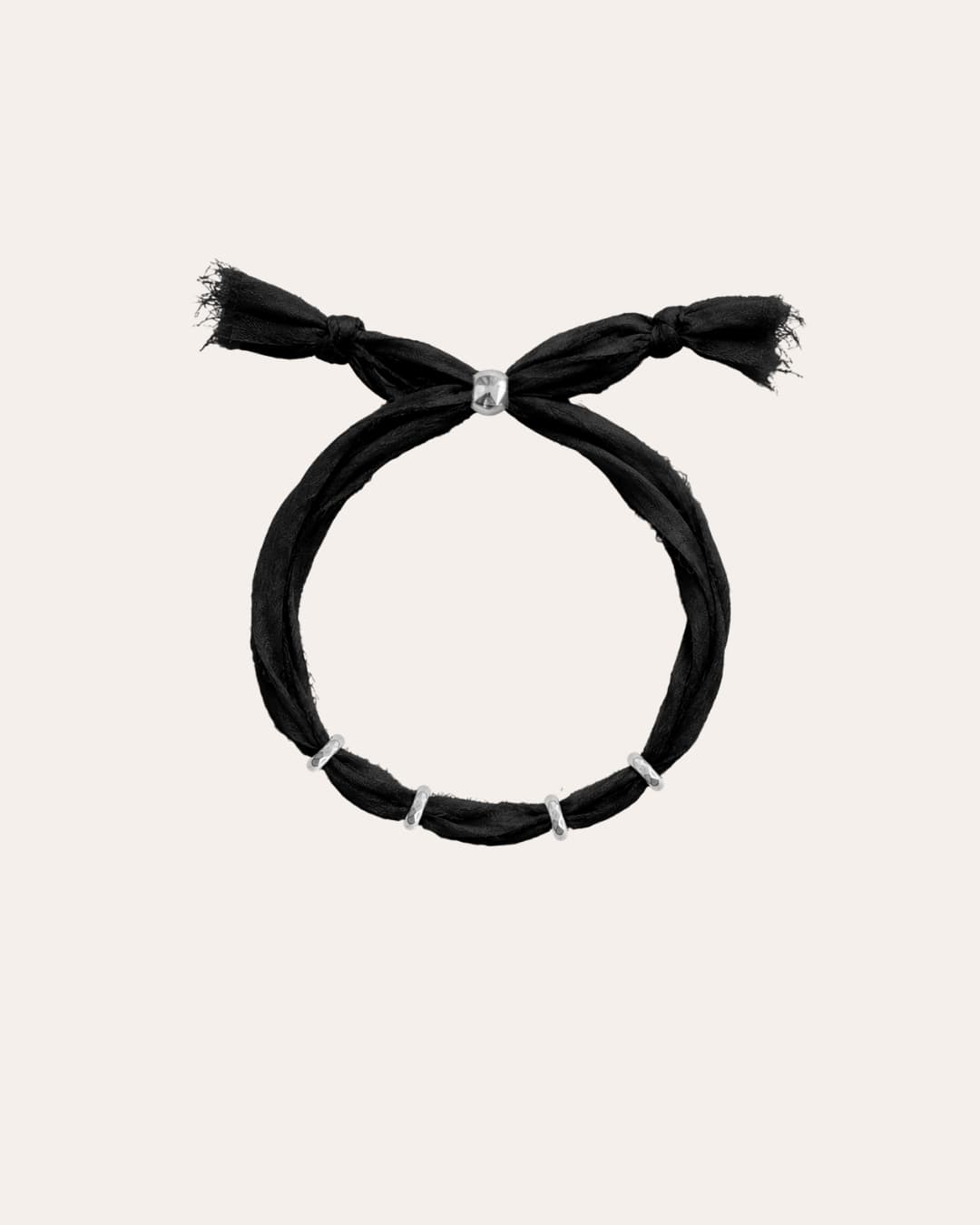 heylove PULSERAS PULSERA SEDA PARA PERSONALIZAR NEGRO